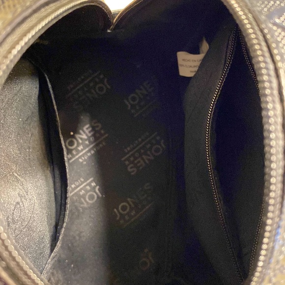 Jones New York Signature Mini Backpack in Emboss black with gold hardware - Picture 7 of 9